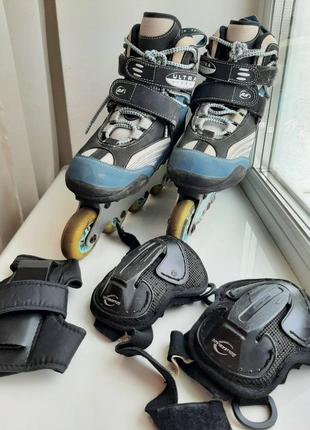 Взрослые роликовые коньки ultra wheels abec3 abec 3 biofit 76mm inline skates rollerblades womans 81 фото