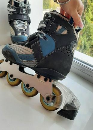 Взрослые роликовые коньки ultra wheels abec3 abec 3 biofit 76mm inline skates rollerblades womans 810 фото