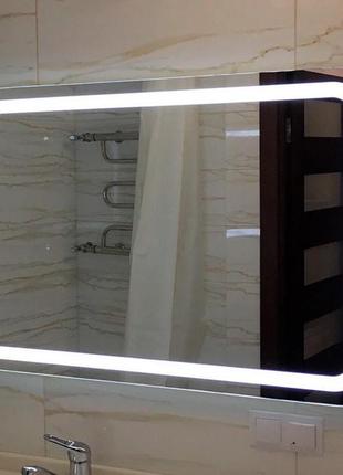 Зеркало в ванную с подсветкой led mirror софія 90х60см