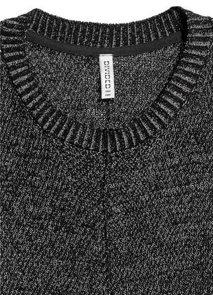 Длинный трикотажный свитер, 36р (s), акрил 76%; полиэстер 24%4 фото