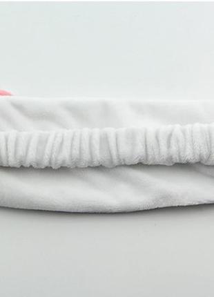 Домашняя повязка на голову lameila. белый3 фото