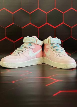 Кроссовки air force 1 high “utility pink”