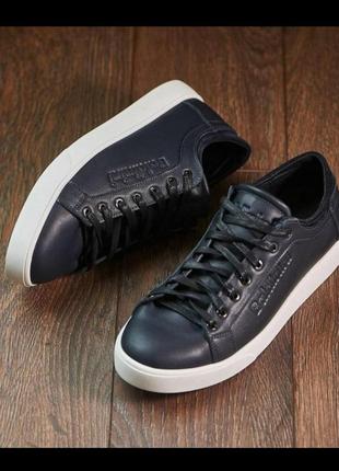 Мужские кожаные кнды baldinini, кожаные кроссовки, чоловічі шкіряні кеди baldinini,...