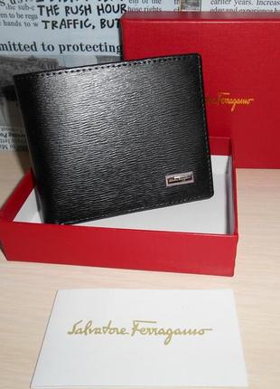 Кошелек, портмоне, бумажник salvatore ferragamo кожа, италия