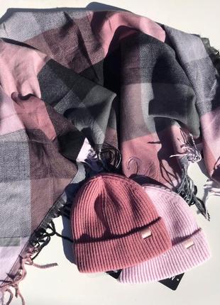Кашемірова хустка/платок в клітинку 🍁
