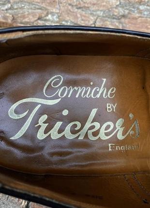 Броги corniache by tricker's 41 розмір туфлі оксфорди англія натуральна шкіра trickers8 фото