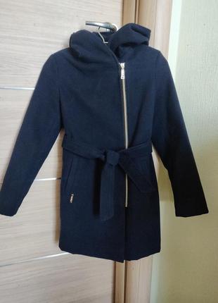 Пальто кашемірове на дівчинку, розмір 134