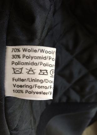Зимнее классическое кашемировое пальто италия размер л-хл3 фото