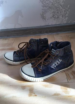 💙дитячі джинсові кеди💛