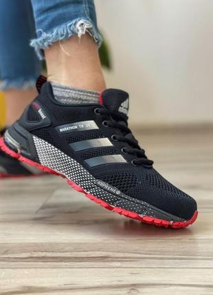 Sale! кроссовки женские adidas marathon tr 26 темно-синие6 фото