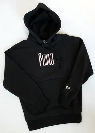 Оригінальне худі оверсайз puma downtown graphic hoodie tr2 фото