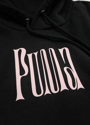 Оригінальне худі оверсайз puma downtown graphic hoodie tr3 фото