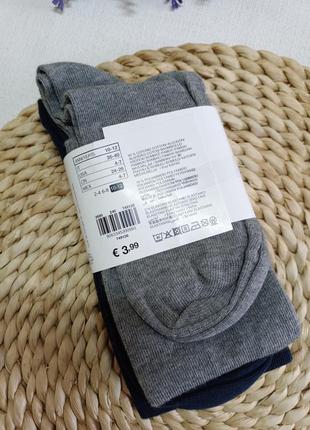 Гольфи довгі шкарпетки набором 2в1 ovs , р.35-403 фото