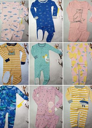 Чоловічки, бавовна, carters, піжами,сліпи в наявності