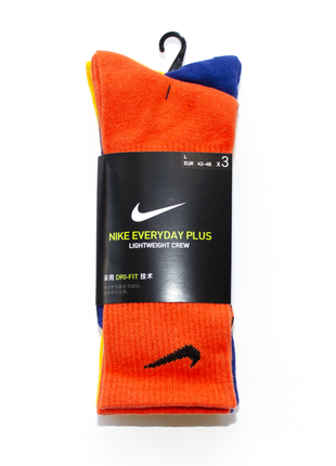 Высокие цветные носки nike everyday plus sx6891-9101 фото