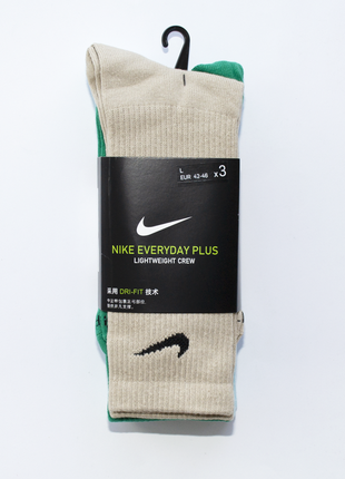 Высокие цветные носки nike everydayplus sx6891-924
