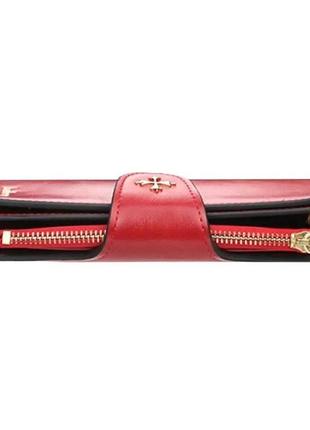 Клатч-портмоне, гаманець baellerry n2341.  колір червоний2 фото