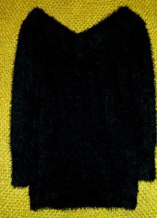 Об'ємний пухнастий светр травичка відкриті плечі для стильної крихітки з розміром+++2 фото