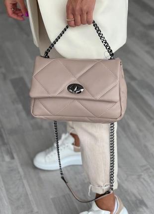 Кожаная сумка женская италия кроссбоди ts000105