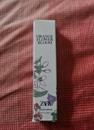 Zara orange flower bloom 10ml edp5 фото