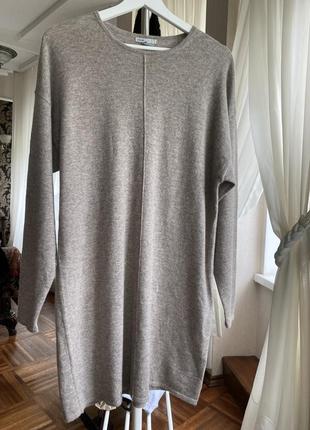 Плаття туника h&m cashmere premium кашемір 100% s  34-36 швеція5 фото