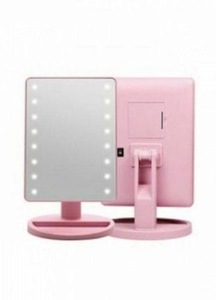 Зеркало настольное с подсветкой led – бренд large led mirror3 фото