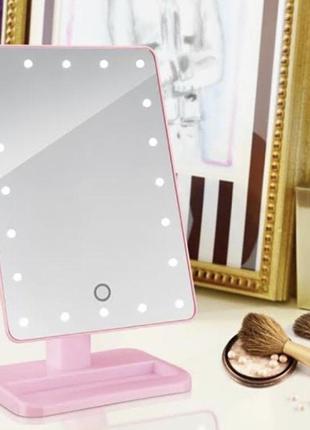 Зеркало настольное с подсветкой led – бренд large led mirror2 фото