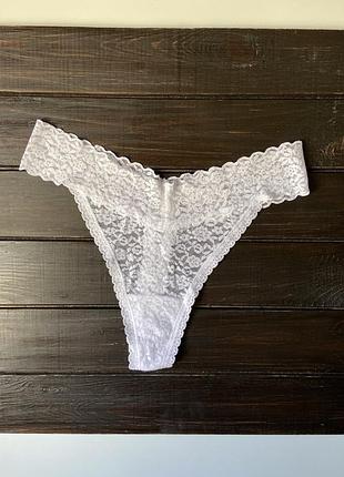 Новые ажурные трусики стринги h&m p. l
