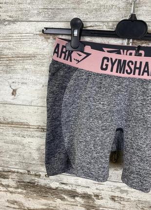 Жіночі спортивні шорти gymshark жіночі капрі тайтсы лосини swoosh dri fit майка топ2 фото