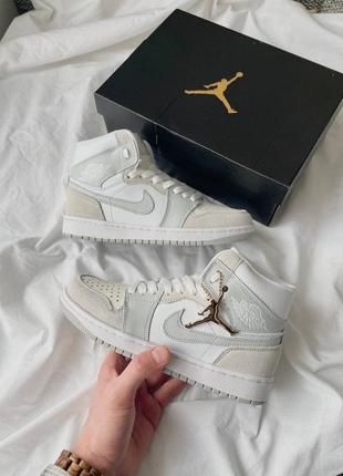 Кросівки nike air jordan 1 retro mid paris