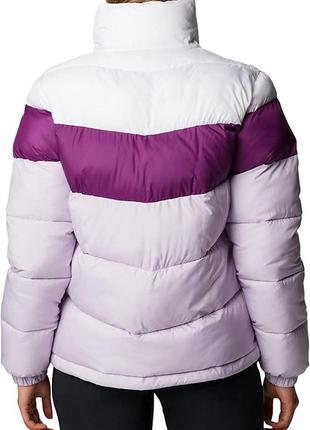 Columbia puffect colour blocked куртка зимняя женская.2 фото