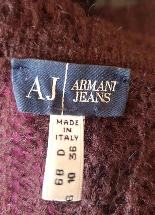 Кардиган с мохером armani jeans2 фото