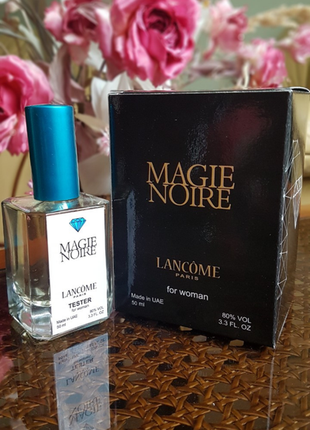 Жіноча туалетна вода magie noire lancome (ланком магія) в тестері 50 мл виробництва оае diamond