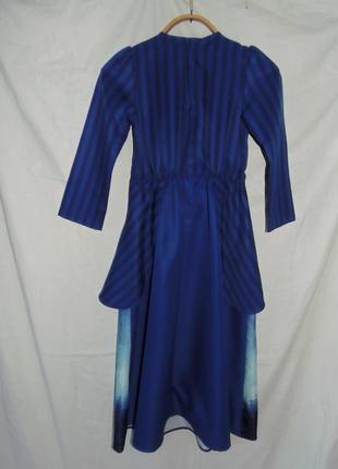 Карнавальна сукня,плаття мері поппінс на 9-10 років2 фото
