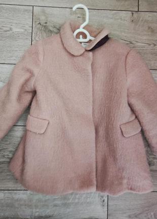 Пальто zara baby girl