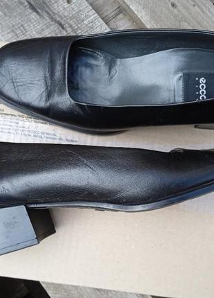 Туфли р.40-41 кожа,оригинал ecco