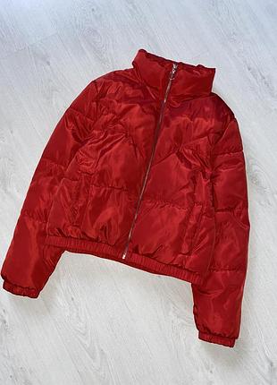 Короткий пуфер оверсайз new look xs/s