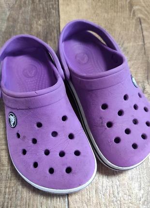 Сандали crocs 17 для дівчинки шльопанці тапки