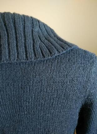Очень теплый свитер кардиган 10-12 р в составе шерсть4 фото