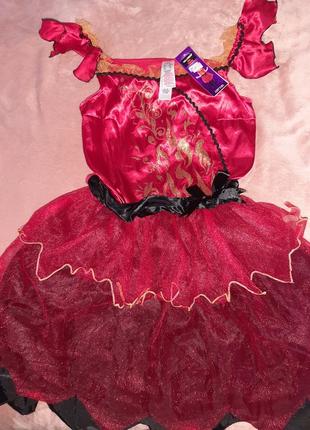 Платье на хеллоуин 13-14 лет2 фото