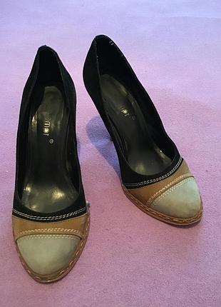 Туфли замша