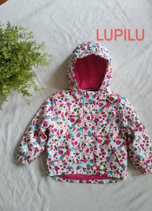 Зимняя термо куртка на флисе бренда lupilu uap 18-24 eur 86-92