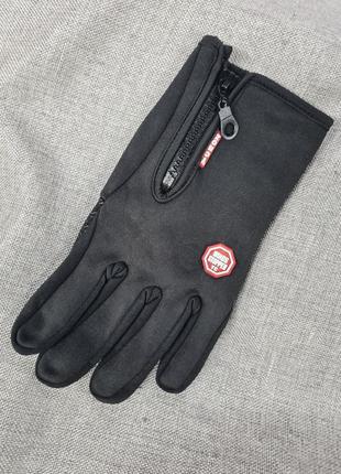Перчатки сенсорные термо мужские, термоперчатки , сенсорные перчатки,  перчатки осень зима демисезонные4 фото