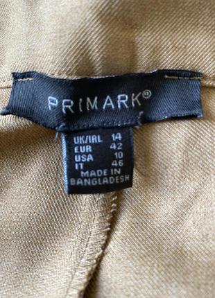 Трендові штани карго джогери висока посадка колір camel  primark3 фото