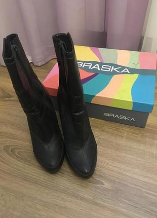 Шкіряні чоботи braska