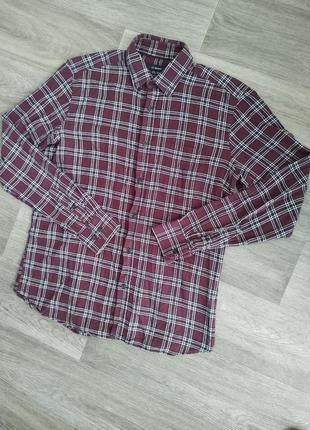 Мужская рубашка / рубашка в клетку / тёплая рубашка / lc waikiki /  чоловіча сорочка / тепла сорочка /