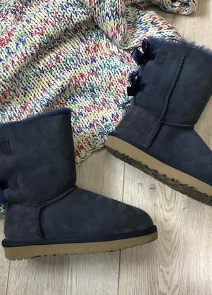 Уггі угги чоботи жіночі сапоги валянки ugg bailey bow 1016225