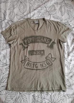 Котонова футболка pepe jeans(heritage)