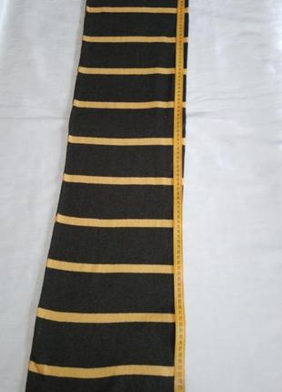🐑🐑🐑 натуральний вовняний довгий шарф 26×214см5 фото