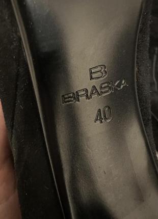 Замшеві чоботи braska2 фото